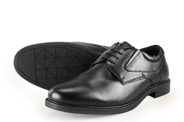 Am Shoe Veterschoenen in maat 42 Zwart, Kleding | Heren, Verzenden, Zwart, Zo goed als nieuw, Veterschoenen