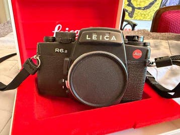 Leica R6.2 Black 35mm Mechanical SLR Camera Body -