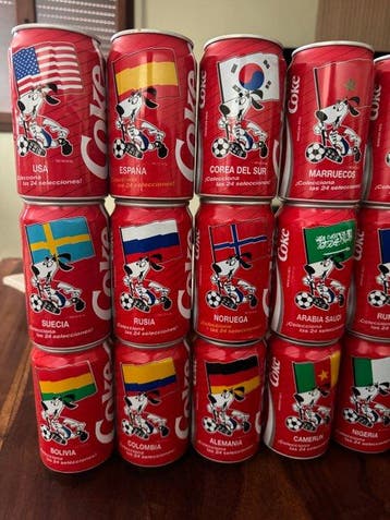 FIFA World Cup - 1994 - Canette promotionnelle Coca-Cola, Verzamelen, Nieuw