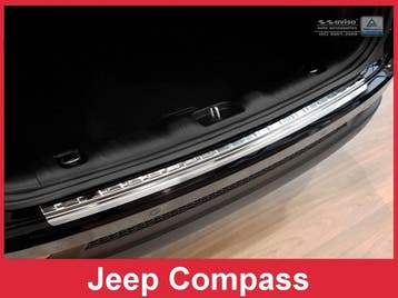 Achterbumperbeschermer | geschikt voor Jeep | Compass 17- 5d, Verzenden