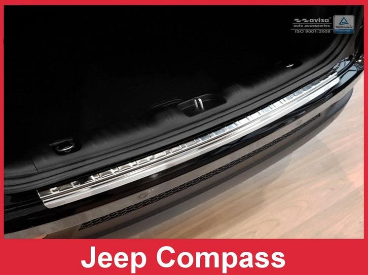 Achterbumperbeschermer | geschikt voor Jeep | Compass 17- 5d, Autos : Divers, Accessoires de voiture, Envoi
