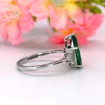 Sans prix de réserve - Bague de fiançailles Argent - 4.15ct.