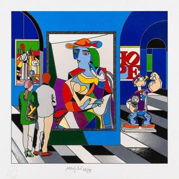 Ugo Nespolo (1941) - The viewer becomes the View