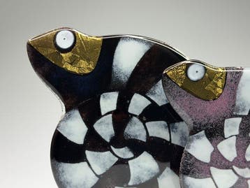 Studio Habrat - Beeldje - Chameleons (2) - fusie