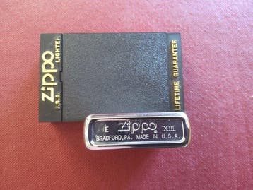 Zippo - Zonder minimumprijs - Aansteker - Staal (roestvrij), Nieuw