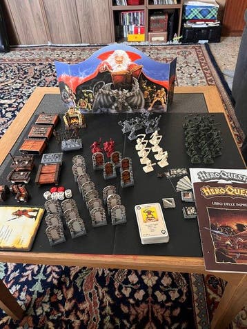 Games Workshop - Bordspel - HeroQuest - Plastic
