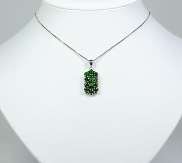 Sans prix de réserve - Collier avec pendentif - Argent 925 -, Handtassen en Accessoires, Antieke sieraden