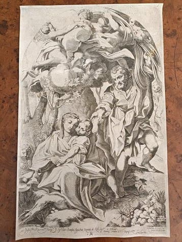 Brizio Francesco (1574-1623) - Sacra Famiglia Vicino Alla