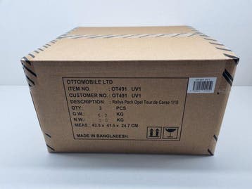 Otto Mobile 1:18 - Modelauto (3) - Pack Rallye Chevrolet G30, Hobby en Vrije tijd, Nieuw