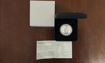 Malta. 10 Euro 2020 75 Years end of the World War II Proof