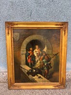 École européenne (XIX) - Scena con personaggi