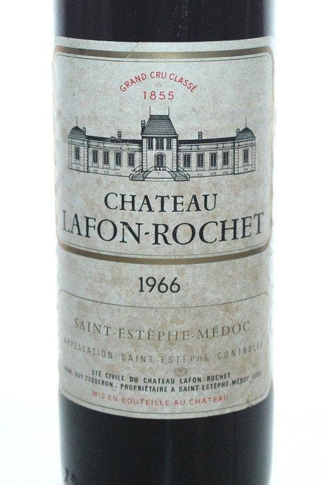 1966 Château Lafon-Rochet - Medoc - Saint-Estèphe Grand Cru, Verzamelen, Wijnen