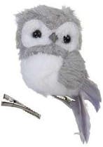 Fluffy Uiltjes op clip Grijs set 6 stuks, Hobby & Loisirs créatifs