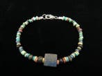 Oud-Egyptisch Armband gemaakt van glazen en faience-mummie