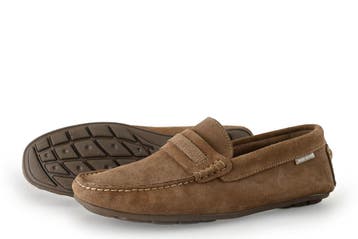 River Woods Instappers in maat 43 Beige, Overige kleuren, Verzenden, Overige typen, Zo goed als nieuw