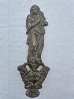 Beeld - Marie-Madeleine - 16 cm - Brons - 1750-1800