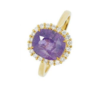 Zonder minimumprijs - Ring - 14 karaat Geel goud - 4.34ct., Nieuw