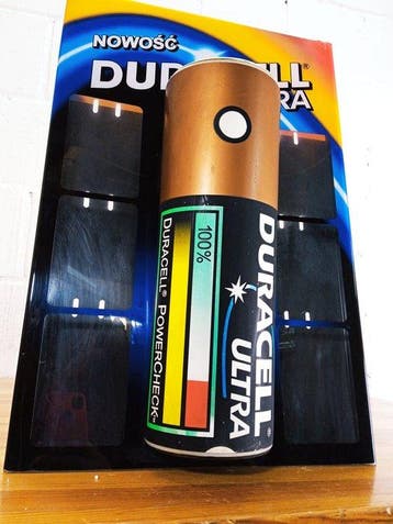 Duracell - Nieuw Duracell Ultra - Neonlichtbord - Vintage