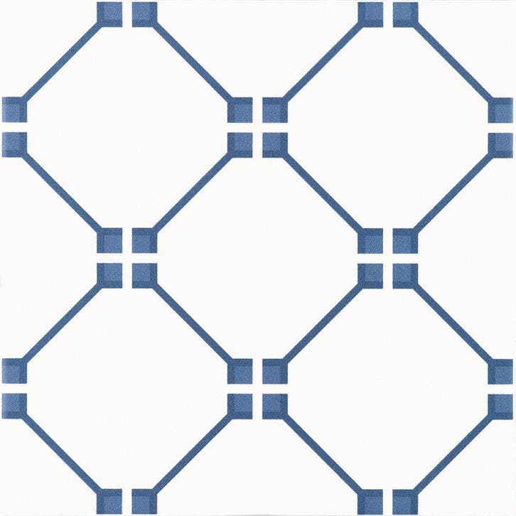 Vloertegel/Wandtegel Terre Decortegel Par Blauw 20x20, Doe-het-zelf en Bouw, Tegels, 20 tot 40 cm, 20 tot 40 cm, 10 m² of meer