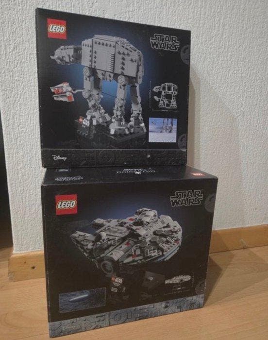 Lego Set - Star Wars - AT-AT ; Millennium Falcon, Kinderen en Baby's, Speelgoed | Duplo en Lego