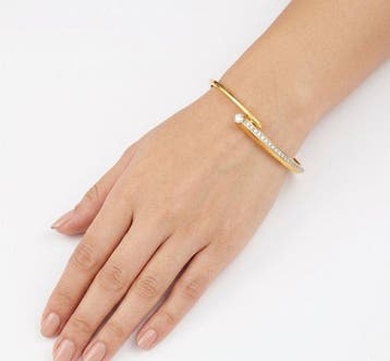 Armband - 14 karaat Geel goud - 0.88ct. tw. Diamant, Nieuw