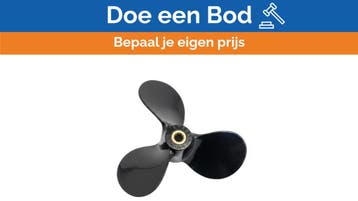 Bieden: Michigan Match 3-Blade Aluminum Boat Propeller 9 1/, Watersport en Boten, Ophalen of Verzenden, Nieuw