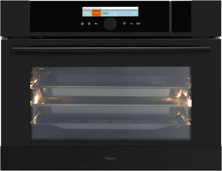 Pelgrim OVS834MAT Combi-stoomoven - 45 cm, Electroménager, Fours, Envoi