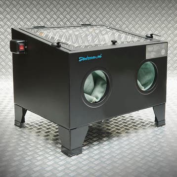 Datona Straalcabine - 90 liter - Datona - Zwart, Ophalen of Verzenden, Nieuw