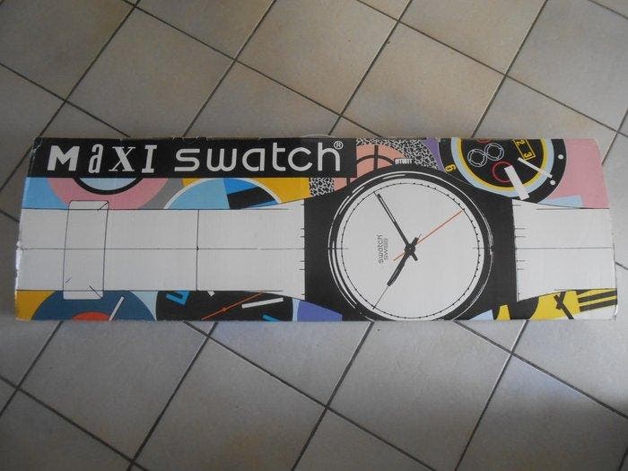 Swatch - Tintin - Montre murale Tintin Swatch XXL - GM165, Boeken, Strips | Comics