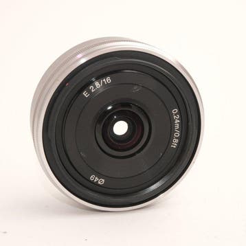 Sony 16mm F2.8 SEL16F28 Cameralens, Nieuw