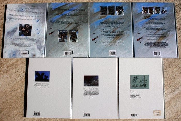 Enki Bilal - 7x C - 7 Album - Eerste druk - 1998/2014, Livres, BD