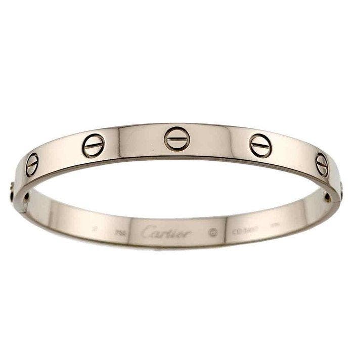 Cartier - Armband - 18 karaat Witgoud, Handtassen en Accessoires, Armbanden
