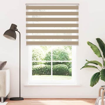 vidaXL Zebra Blind 150x200 cm stofbreedte 145,9 cm polyester, Huis en Inrichting, Verzenden, Nieuw