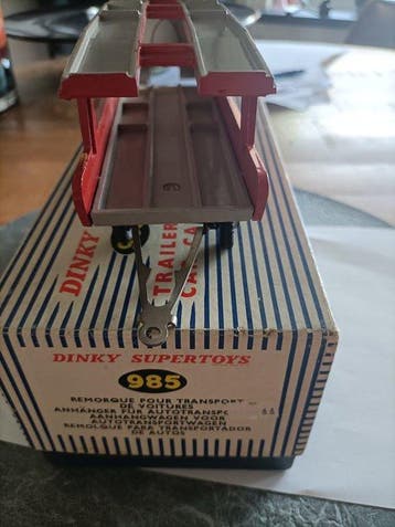 Dinky - Model vrachtwagen - Trailer for car carrier 985 -