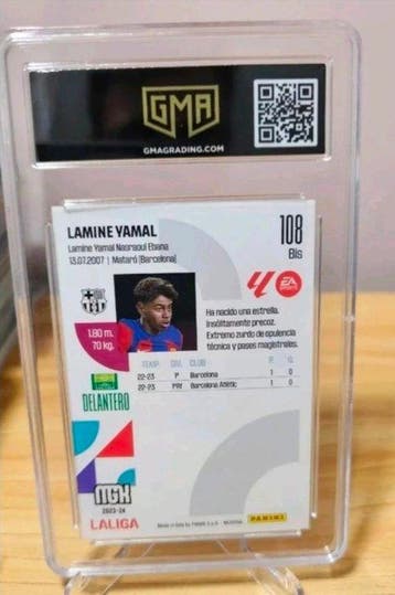 2023/24 Panini Megacracks Lamine Yamal #108 bis ROOKIE - GMA