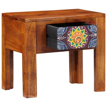 vidaXL Bijzettafel Bruin 40 x 30 x 36 cm, Maison & Meubles, Tables | Tables d'appoint, Verzenden