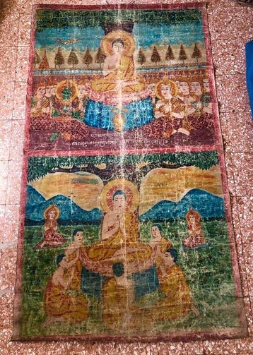 Phra Bot – Scenes uit het leven van de Boeddha (Boeddha in, Antiek en Kunst