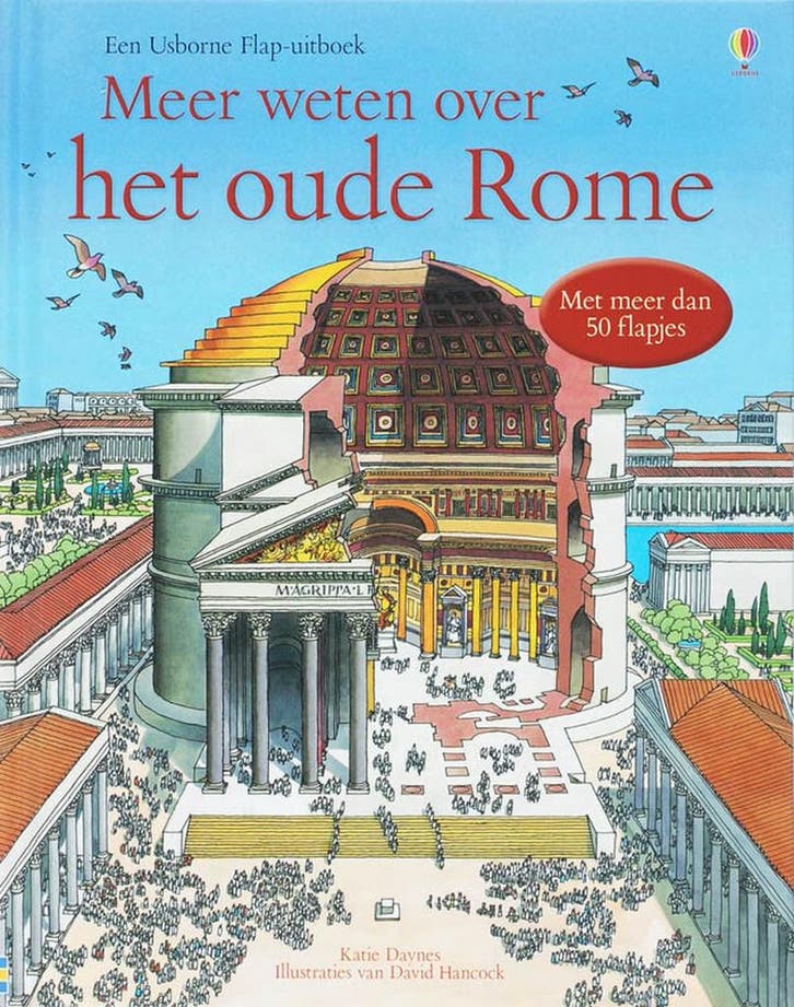Meer weten over het oude Rome / Een Usborne Flap-uitboek, Boeken, Kinderboeken | Kleuters, Gelezen, Verzenden
