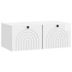 vidaXL Wandmontage TV-kast Hoogglans Wit 78,5 x 41 x 30 cm, Verzenden, Nieuw