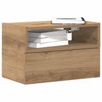 vidaXL Nachtkastje wandgemonteerd 45x26x28,5 cm artisanaal, Verzenden, Nieuw