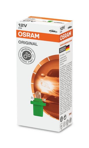 Osram Gloeilamp 12V B8.5d Original Line 10 Stuks, Auto-onderdelen, Verzenden, Nieuw