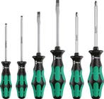 Wera - Jeu de 6 tournevis fendus/phillips testés VDE, Verzenden
