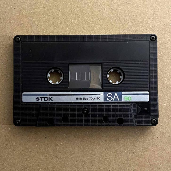 TDK SA90 onbespeeld gebruikt (Cassette band), Cd's en Dvd's, Cassettebandjes, Ophalen of Verzenden