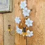 Applique murale - métal plaqué or 24 carats, Antiquités & Art