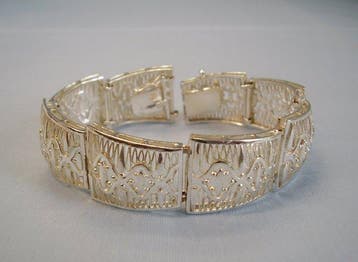 Sans prix de réserve - Bracelet Argent - Bracelet en