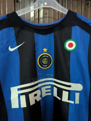Inter - Serie A - Adriano - Maillot de foot