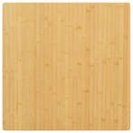 vidaXL Tafelblad 70x70x2,5 cm bamboe, Verzenden, Nieuw