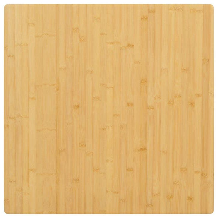vidaXL Tafelblad 70x70x2,5 cm bamboe, Huis en Inrichting, Tafelonderdelen, Nieuw, Verzenden