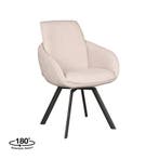 Stoel Beauty | Naturel | Boucle | Zwart Metalen Frame | 2, Verzenden, Nieuw in verpakking