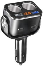 DrPhone CAR5 - 90W Autolader + 2x sigarettenplug – Snellader, Télécoms, Chargeurs de voiture, Verzenden